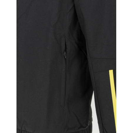 Veste de football olympique lyonnais noir homme - Adidas | wimod