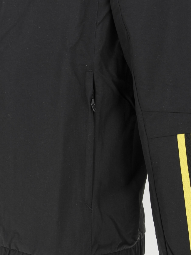 Veste de football olympique lyonnais noir homme - Adidas