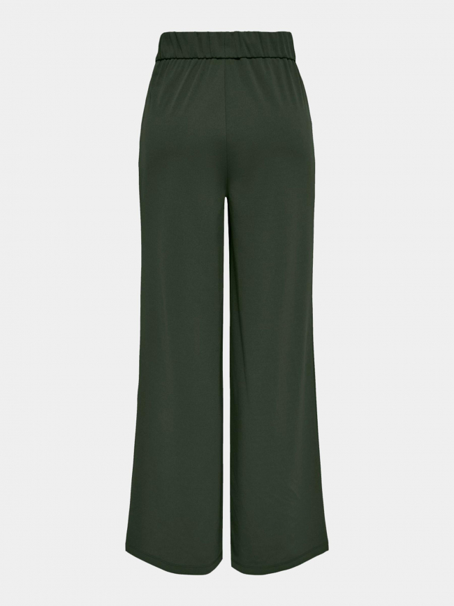 Pantalon sania à boutons vert femme - Only