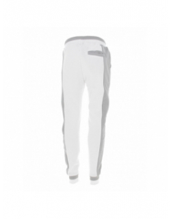 Jogging bicolore signature blanc gris homme - Project X Paris