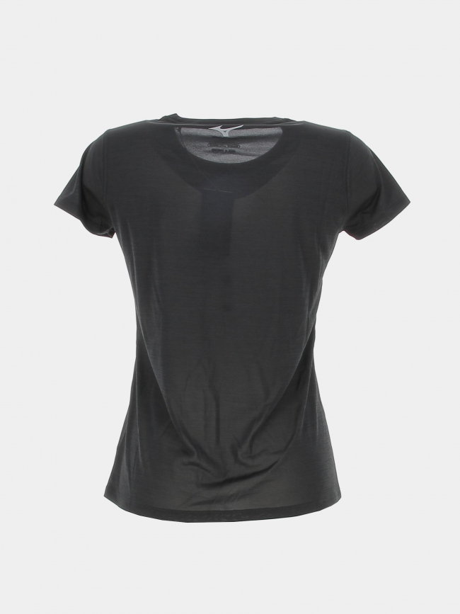 T-shirt impulse core noir femme - Mizuno