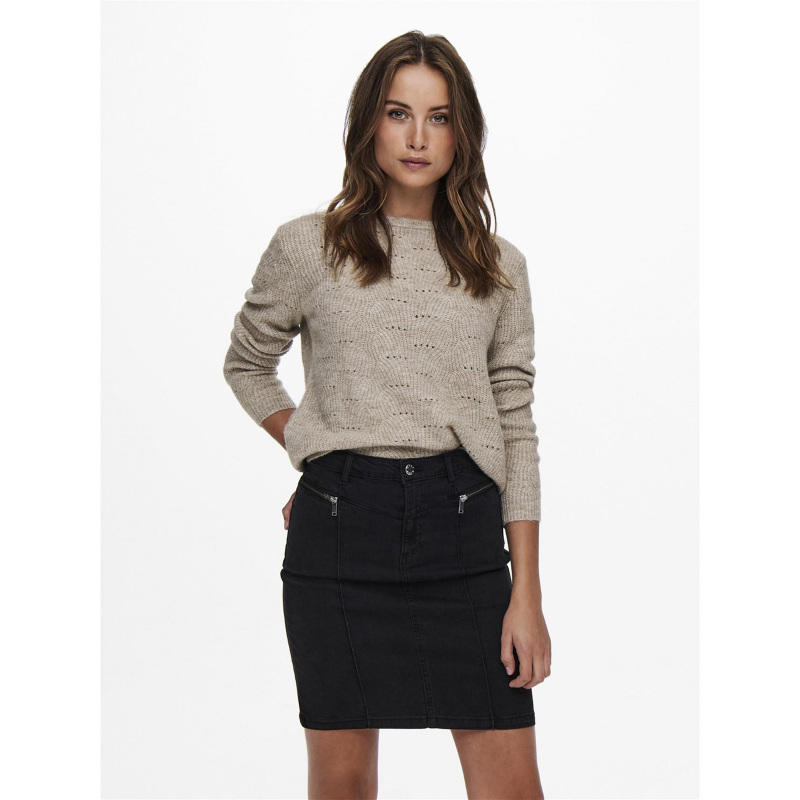 Pull lolli beige femme - Only