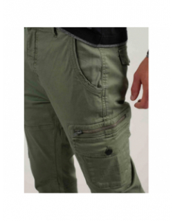 Pantalon cargo zippé danakil kaki homme - Deeluxe