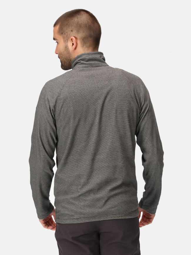Sweat polaire col zippé montes gris homme - Regatta