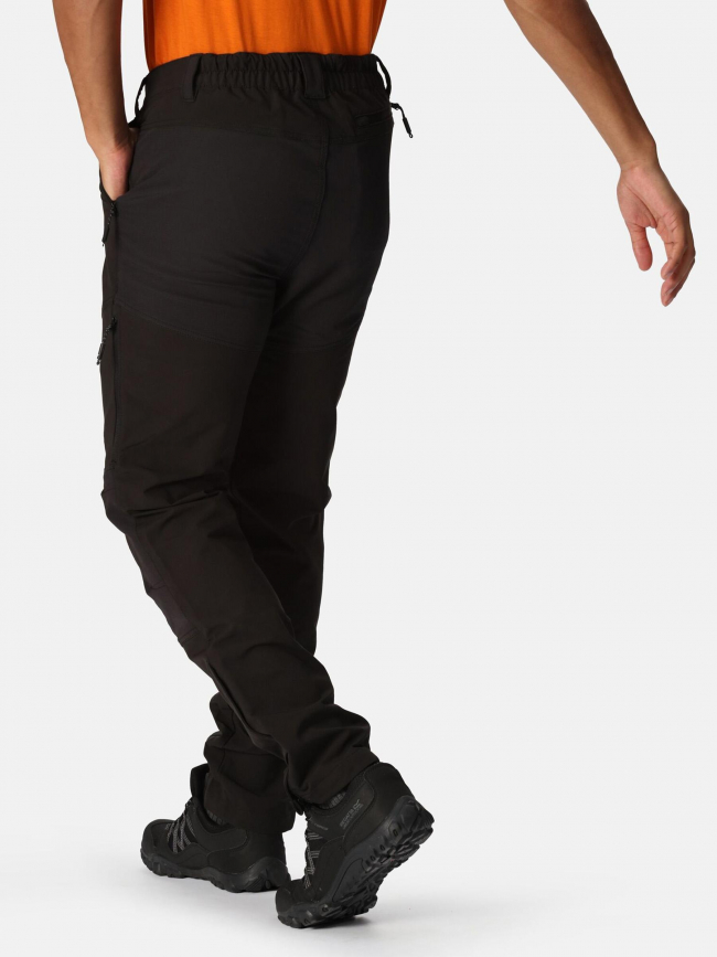 Pantalon outdoor randonnée questre noir homme - Regatta