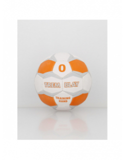 Ballon de handball taille 0 orange/blanc - Tremblay