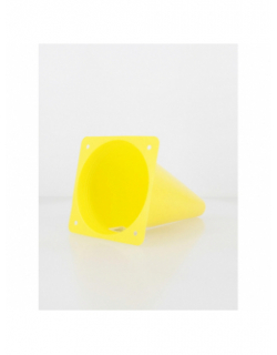 Plot base carrée hauteur 23 cm jaune - Tremblay