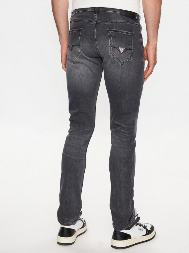 Jean skinny miami vintage gris homme - Guess