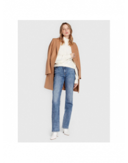 Pull col montant anne blanc femme - Guess