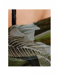 Débardeur asymétrique shirred dinah kaki femme - Guess