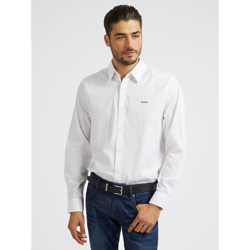 Chemise sunset blanc homme - Guess