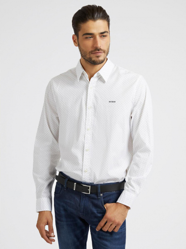 Chemise sunset blanc homme - Guess