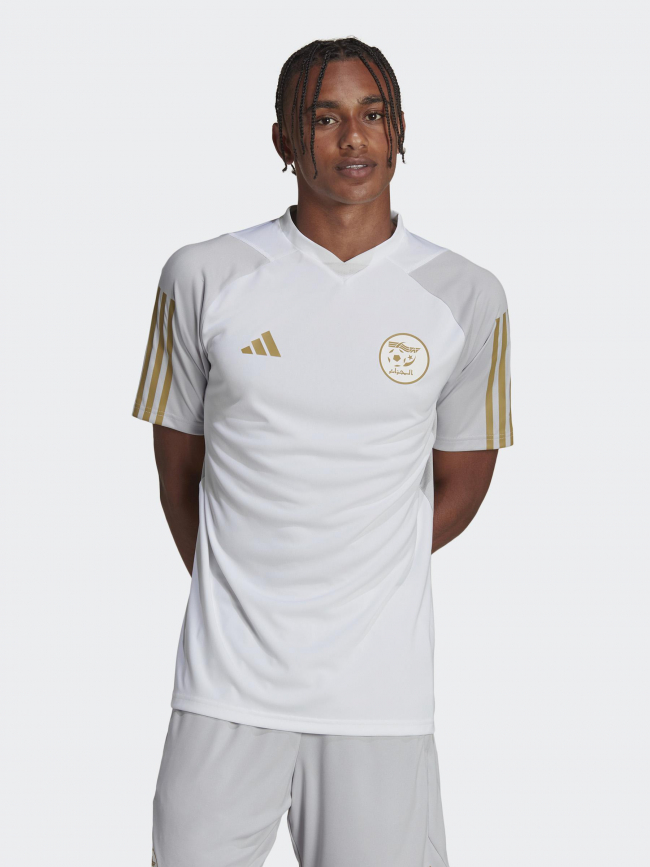 T-shirt de football algérie 2022 blanc homme - Adidas