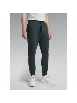 G-Star Pantalons de jogging unisexe Core Tapered Fit - Homme - Noir foncé -  M