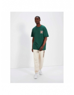 T-shirt logo dos portier vert homme - Ellesse