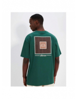T-shirt logo dos portier vert homme - Ellesse