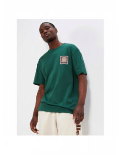 T-shirt logo dos portier vert homme - Ellesse