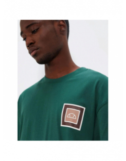 T-shirt logo dos portier vert homme - Ellesse
