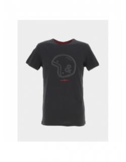 T-shirt legendary logo caoutchouc noir homme - Benson & Cherry