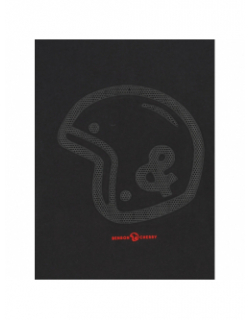 T-shirt legendary logo caoutchouc noir homme - Benson & Cherry