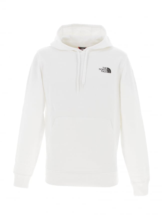 Sweat à capuche seasonal graphic blanc homme - The North Face
