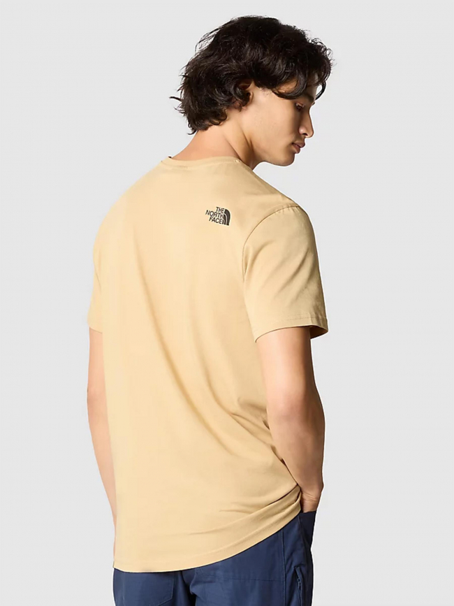 T-shirt dome beige homme - The North Face