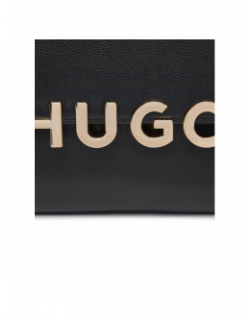 Sac bandoulière simili-cuir lizzie noir femme - Hugo