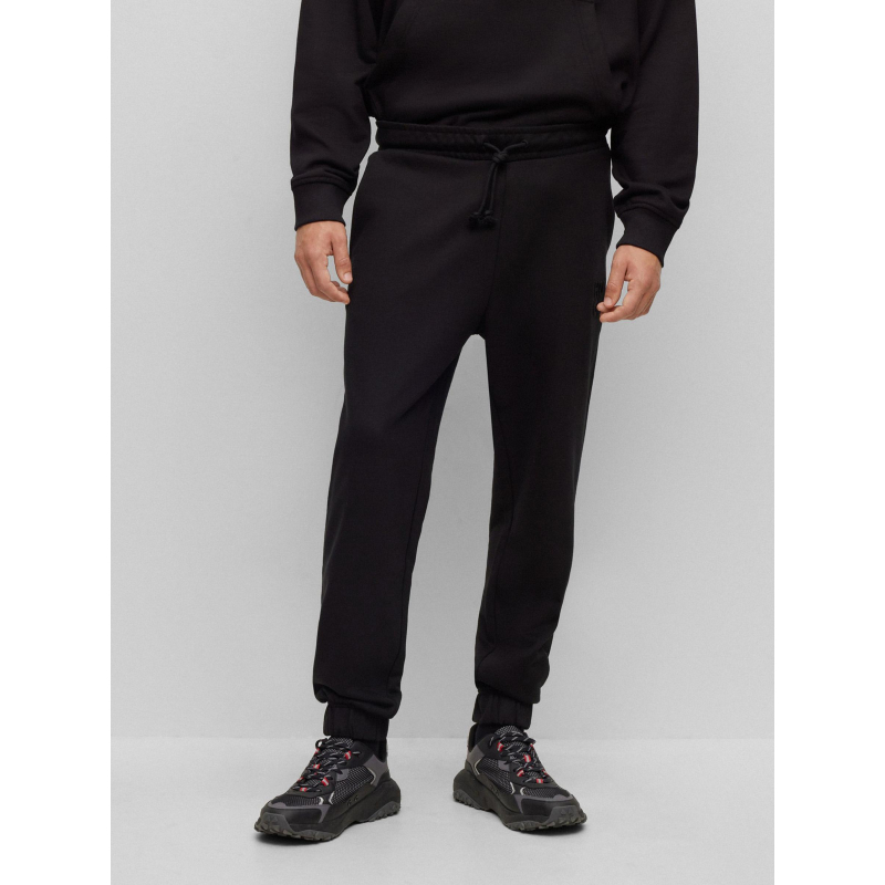 Jogging uni logo embossé dchard noir homme - Hugo