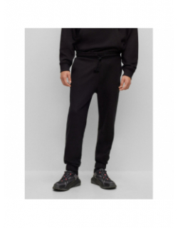 Jogging uni logo embossé dchard noir homme - Hugo