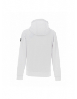 Veste légère bi-matière dradler noir blanc homme - Helvetica