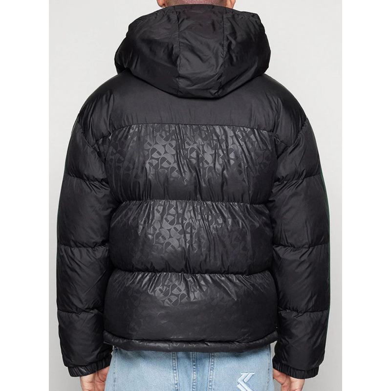 Doudoune logos appiani noir femme Ellesse wimod