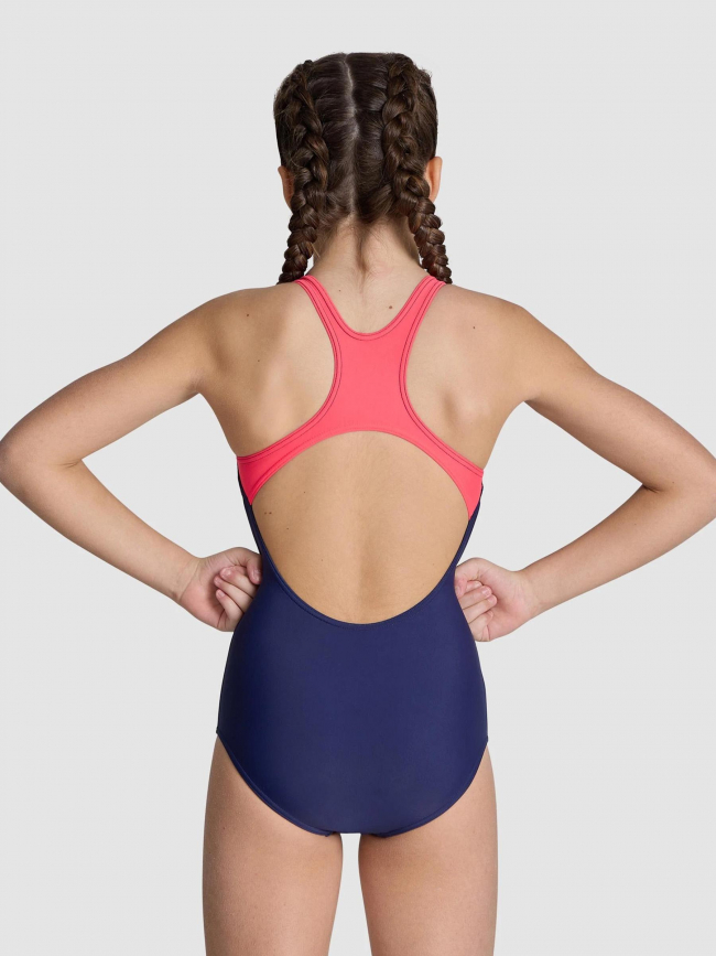Maillot de bain 1 pièce kikko bleu marine fille - Arena