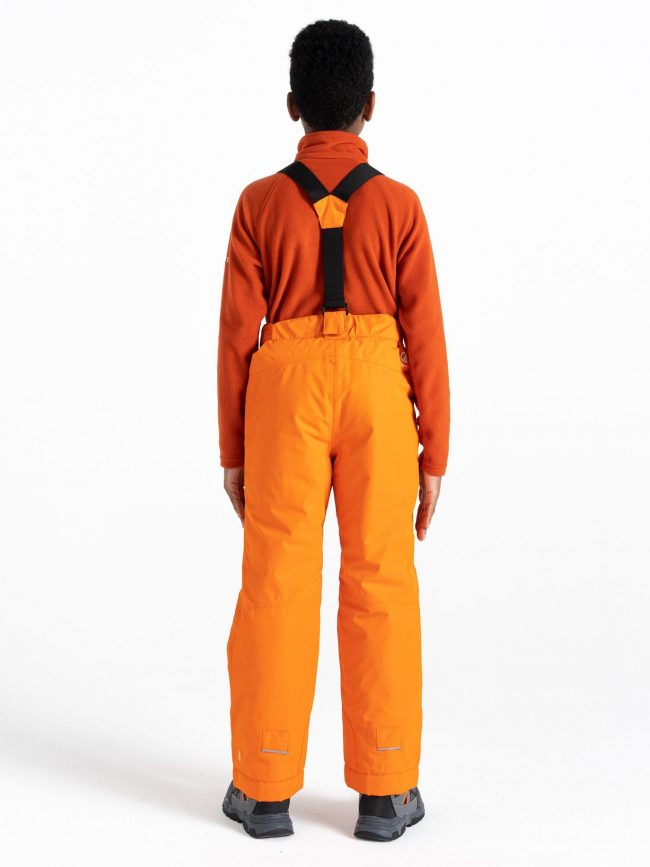 Pantalon de ski motive orange fluo garçon - Dare 2b