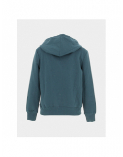 Sweat à capuche noomi logo coeur doré vert femme - Only