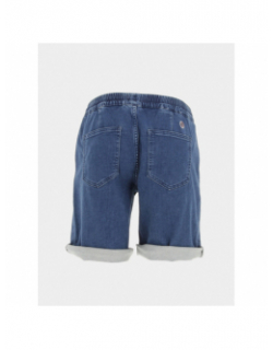 Short en jean élastique bleu homme - Serge Blanco