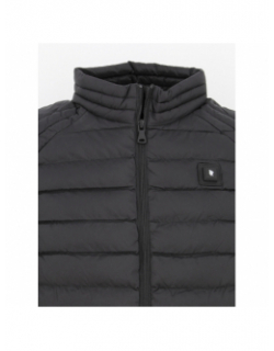 Doudoune chauffante sans manche porto noir homme - Comme Des Loups