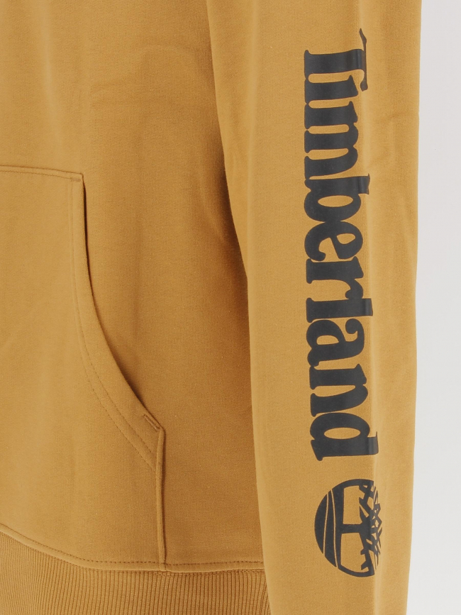 Sweat à capuche stack logo camel homme - Timberland