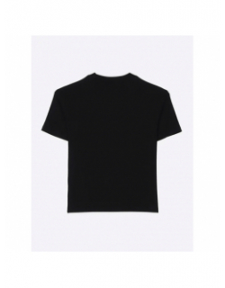 T-shirt eppie motif texturé noir garçon - Kaporal