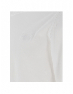 T-shirt vintage logo embossé blanc homme - Superdry