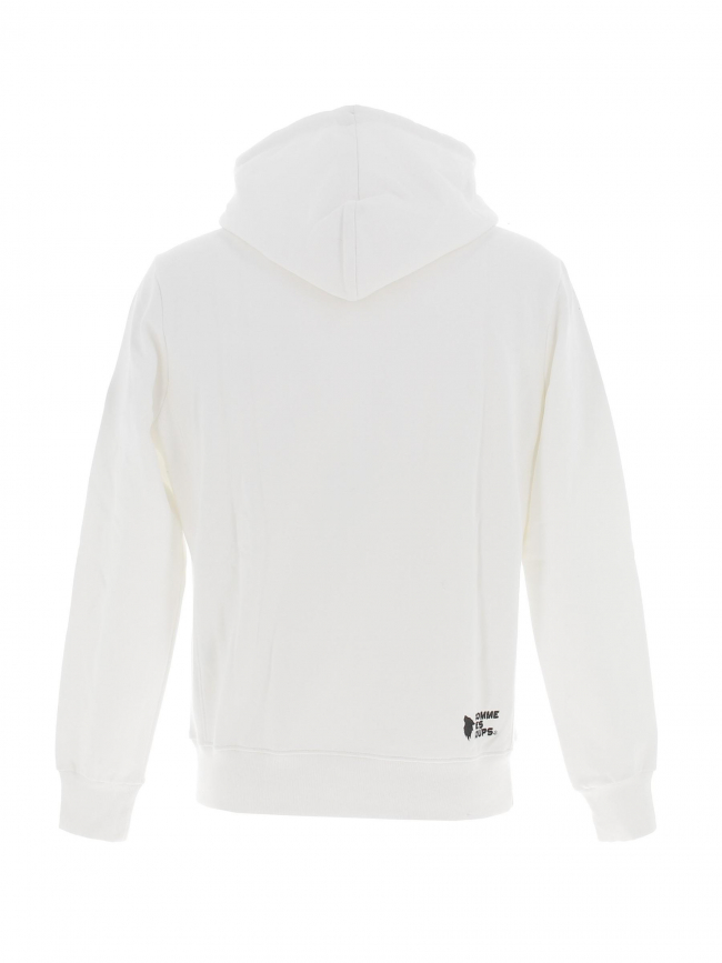 Sweat à capuche janeiro blanc homme - Comme Des Loups