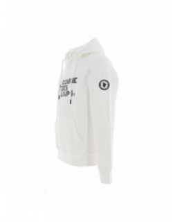 Sweat à capuche janeiro blanc homme - Comme Des Loups