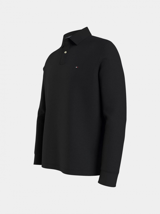 Polo manches longues regular 1985 noir homme - Tommy Hilfiger