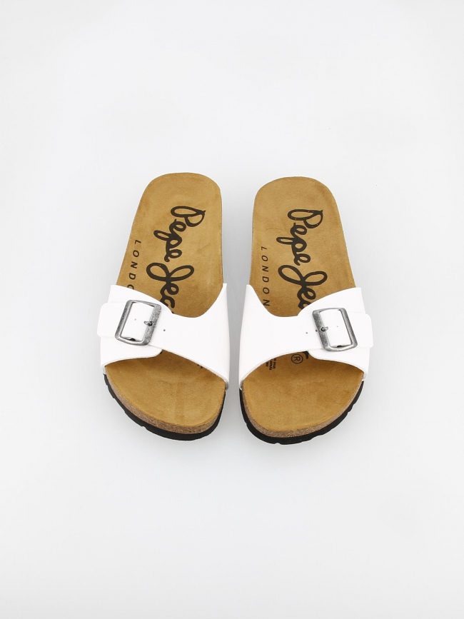 Sandales bio bride blanc homme - Pepe Jeans