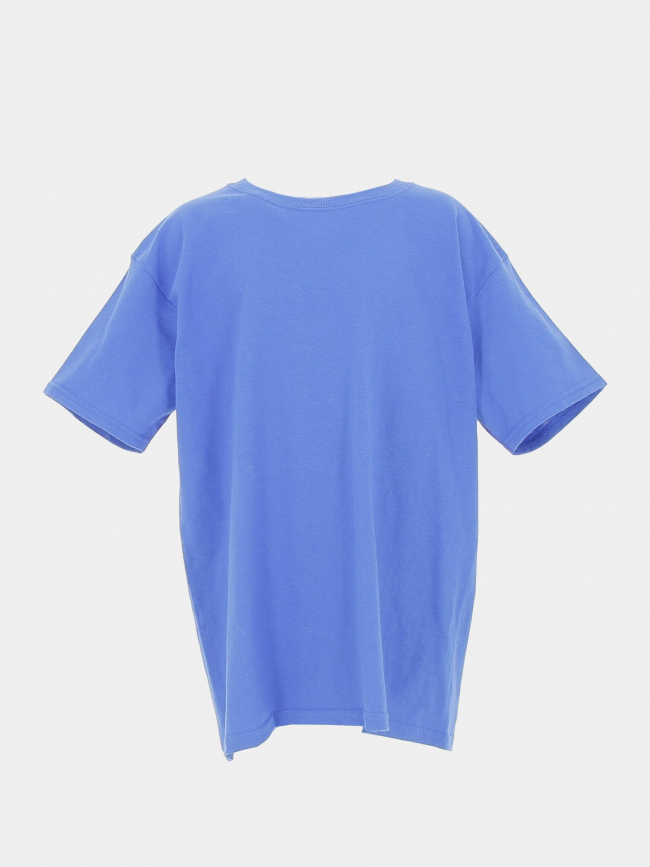 T-shirt basic uni heavy bleu enfant - Gildan