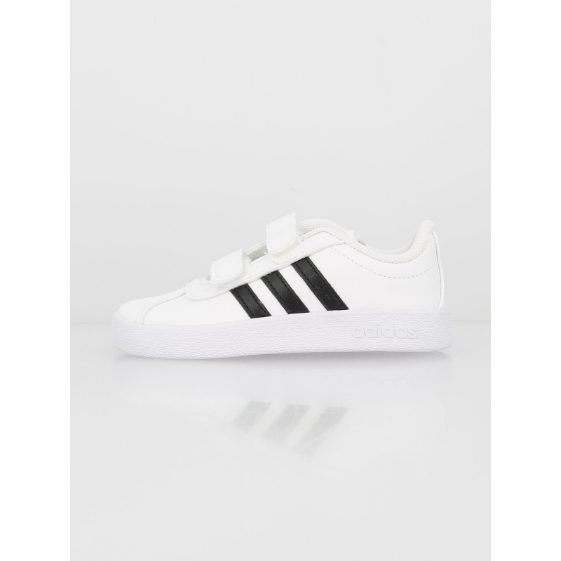 Baskets basses vl court blanc enfant - Adidas