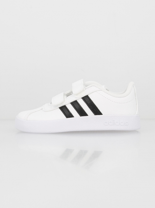 Baskets basses vl court blanc enfant - Adidas