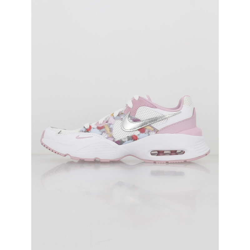 Air max baskets fusion print blanc femme - Nike