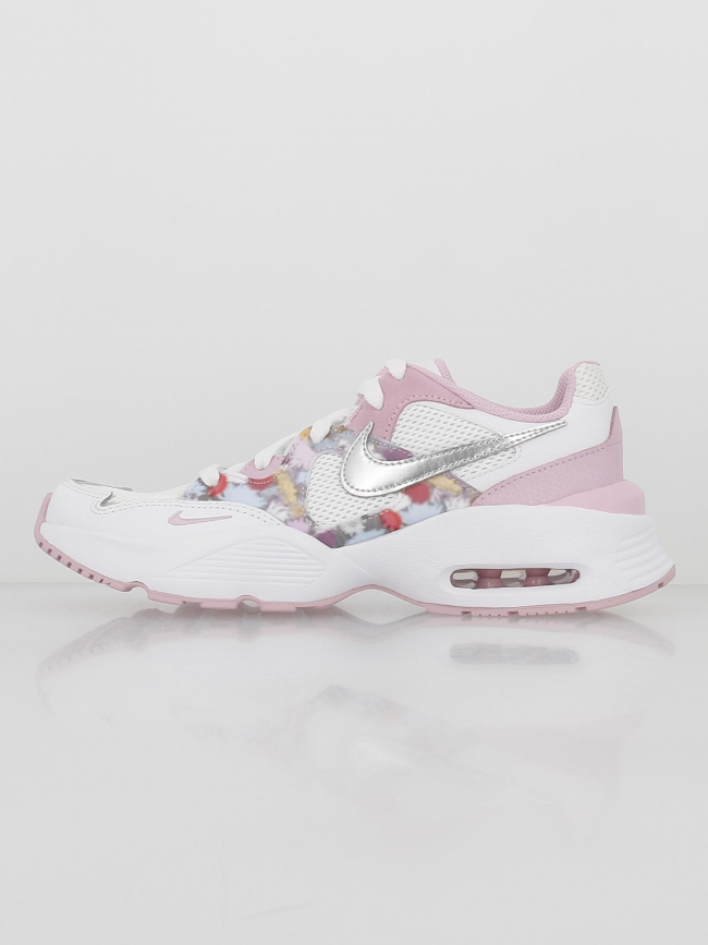 Air max baskets fusion print blanc femme - Nike