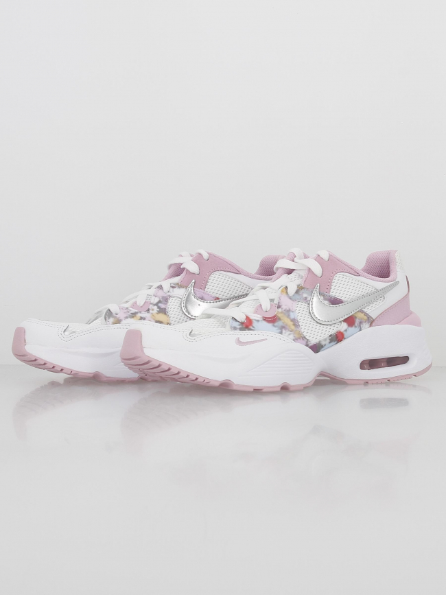 Air max baskets fusion print blanc femme - Nike