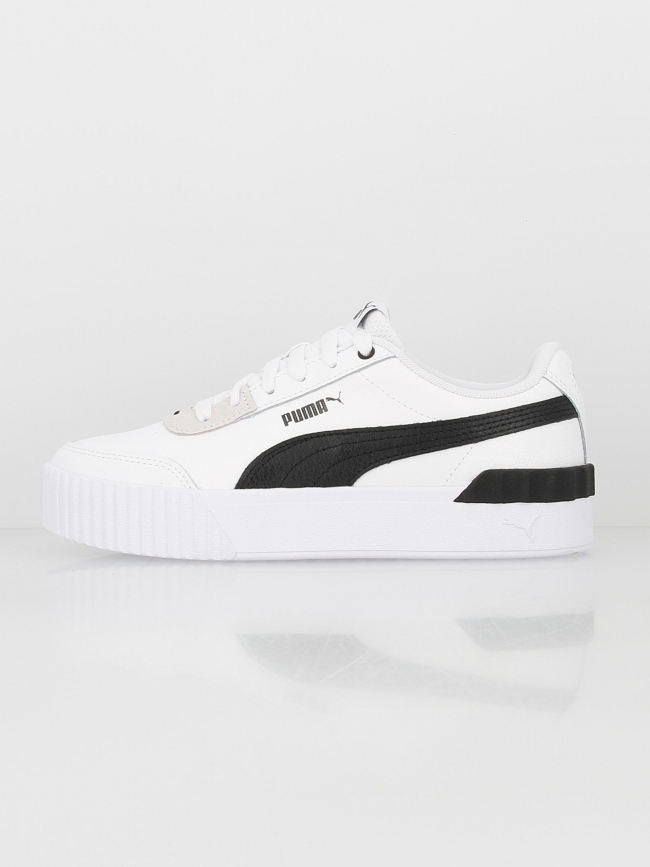 Baskets compensées carina lift blanc femme - Puma